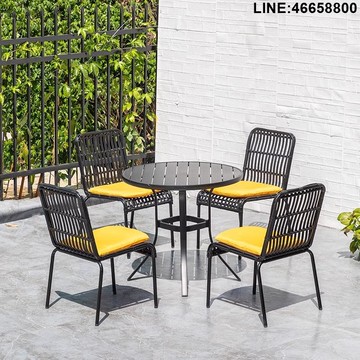 藤編桌椅 沙發椅 戶外家具 酒店家具 度假村家具 戶外沙發 庭院家具 躺椅 戶外桌椅組合 休閒家具 露營桌椅 商用家具 戶外桌椅組合陽臺休閑區布置外擺椅子室外庭院露臺院子里的藤椅 支持訂製 免運到府 快速出貨