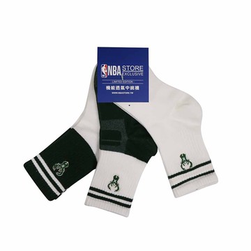 NBA 兒童 中筒襪 三入 公鹿隊