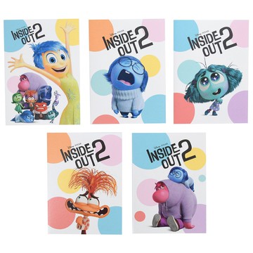 迪士尼口袋筆記本-腦筋急轉彎 (款式隨機出貨)