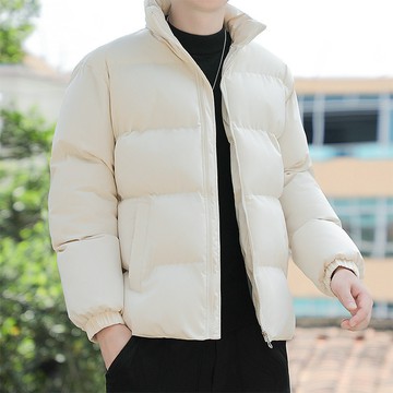 ✨秋冬熱銷✨大尺碼外套男 冬季保暖外套 厚外套 羽絨棉服冬季加厚棉衣男新款潮休閒青外套百搭棉服上衣25