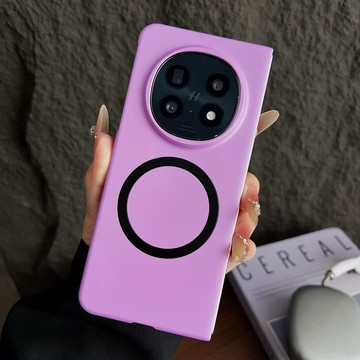 【台灣現貨】內嵌一體磁吸無線充 適用於 OPPO Find N6 N5 防摔手機殼 硬防滑防摔大孔鏡頭細膩簡約風 保護殼