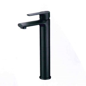 加高型面盆龍頭(烤黑) 100572