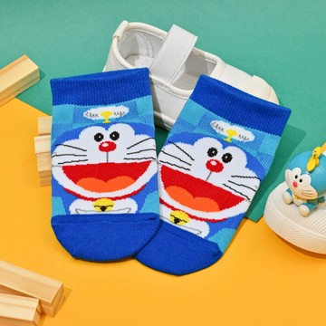 哆啦A夢直版襪-竹蜻蜓藍13-18