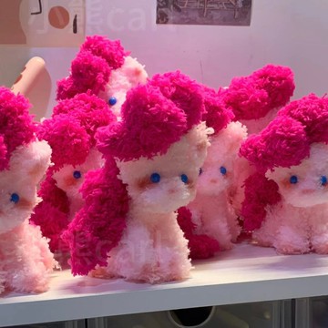 懶貓手作💖 小馬寶莉扭扭棒15mm超粗羊毛DIY羊毛手工編織加粗超密毛絨動物