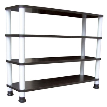 【頂堅】寬80公分-四層[寬型]開放式鞋架/鞋櫃/置物層架(三色可選)素雅白色