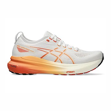 Asics Gel-kayano 31 1012B670-100 女 慢跑鞋 運動 路跑 穩定 舒適 緩震 白 橘