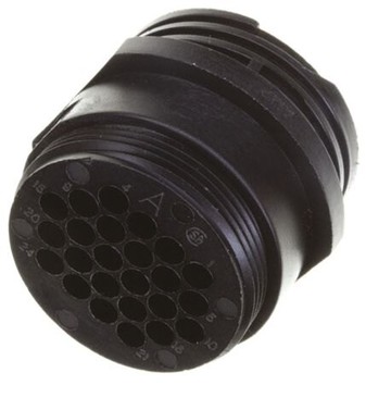 206838-2  24P 公頭 TE / Tyco AMP CPC-1系列11號標準環形圓形連接器 connector 接頭 (含稅)【佑齊企業 iCmore】