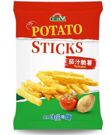 統一生機   茄汁脆薯50公克/包