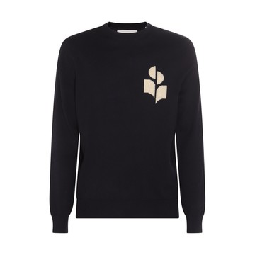 Marant - Midnight Cotton And Wool Blend Evans Sweater