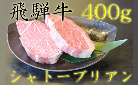 飛騨牛シャトーブリアン約400g（2～3枚切り）