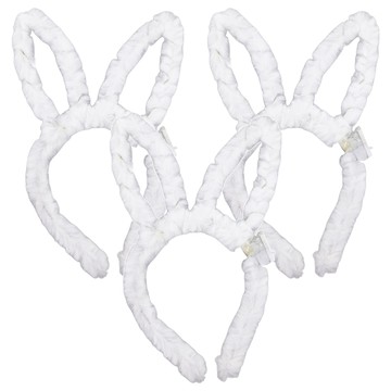 閃光LED兔耳髮箍 Set 3個  顏色隨機  1包