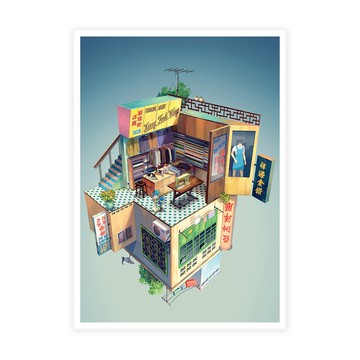 裁縫店x遺産屋明信片