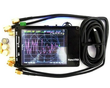 [5大陸直寄] NanoVNA 天線網路分析儀 向量分析儀 MF HF VHF UHF 50KHz-900MHz