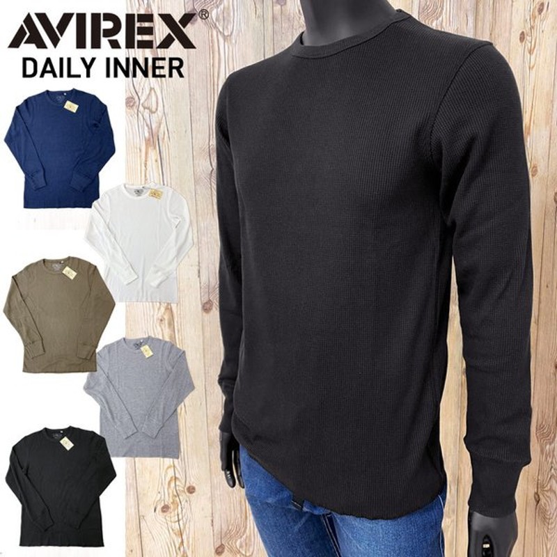 新年の贈り物 AVIREX メンズ 長袖Tシャツ グレー M mim.or.id