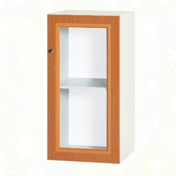 文創集-南亞塑鋼     博卡 南亞塑鋼1.3尺單開門內二格中高組合收納櫃-40.4x41.5x80.8cm免組