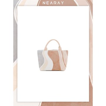 尼睿手提包外出包包女帆布袋小眾帆布包手提小包上班手提袋帶拉鏈