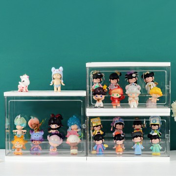joeki大款公仔展示盒 盲盒收納 公仔盒 泡泡瑪特收納 盲盒展示盒sn0892