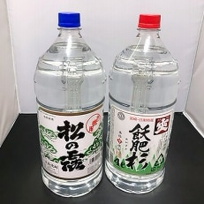 【モリナガ酒店】飫肥杉　松の露　4000ml　各1本