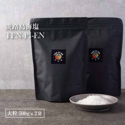 淡路島海塩 TEN-PI-EN 大粒1kg(500g×2袋)
