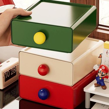 E.City_繽紛馬卡龍桌面抽屜收納盒