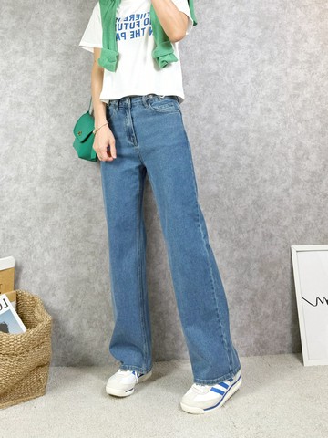 滿滿舒適感的直筒寬褲 快閃現貨