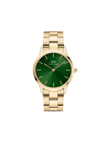 Daniel Wellington - Iconic Link 36mm - men - stainless steel - One Size - Green
