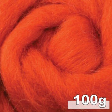 紐西蘭ASHFORD-可瑞戴爾羊毛[100克]C23南瓜色 DIY手作/羊毛氈材料/文創