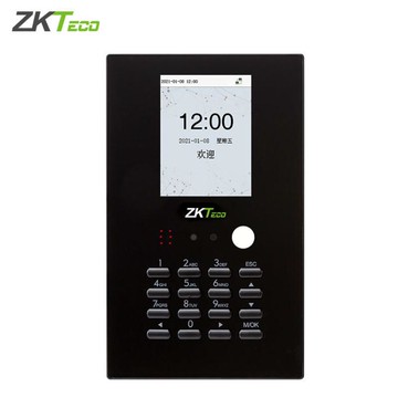 樂天優選~考勤機ZKTeco/熵基科技nface101/102人臉識別考勤機指紋打卡機面部刷臉 雙11全館免運