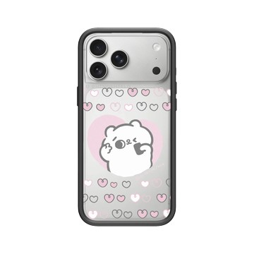 iPhone 17 Pro Max Mod NX -邊框背蓋組合 (相機按鈕) 黑 - 爽爽貓 Song Song Meow by SECOND - 愛了愛了