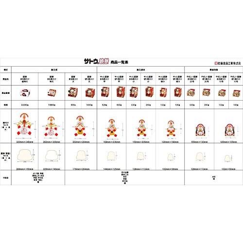 サトウのサッと鏡餅 まる餅入り 小 330g