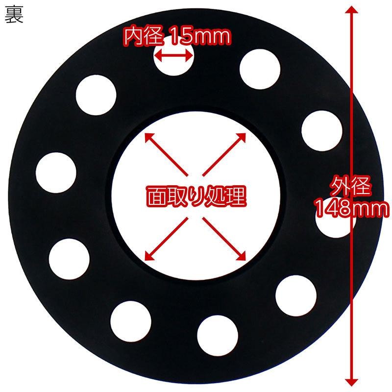 ホイールスペーサー【5mm】2枚セット 5H PCD112 ハブ径66.5mm 7075-t6アルミ鍛造 ベンツ アウディ フォルクスワーゲン 輸入車  欧州車 | LINEショッピング