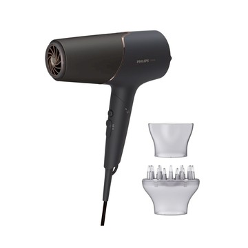 飛利浦負離子吹風機(霧黑金)BHD538/21