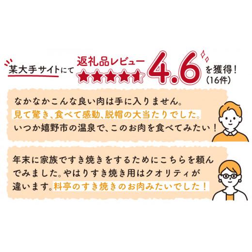 ふるさと納税 佐賀県 嬉野市  佐賀牛 A5 リブロース すき焼き600g 総計 3.6kg NAB045