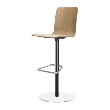 HAL Ply Barstool 升降吧檯凳（淺橡木）