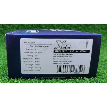 【車車共和國 】LRP X22 STOCK SPEC 13.5T 有感無刷馬達 #520201