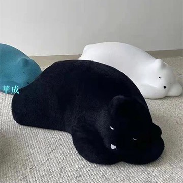 椅匠傢俱酣睡熊網紅單人休閒沙發北極熊懶人沙發兒童動物座椅設計師趴趴熊