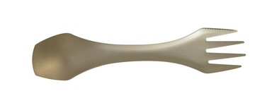 【【蘋果戶外】】犀牛 Rhino KT-27 輕巧鈦合金兩用匙叉 17g KT27
