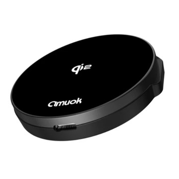 【amuok】Qi2極簡mini 磁吸無線充電器 無線充 MagSafe 磁吸充電盤 充電座 台灣公司貨