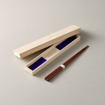 尖頭八角鐵木木筷(23.5cm)-禮盒裝