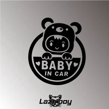 baby car 車貼 貼紙 防水貼紙 行李箱貼紙 安全帽貼紙 筆電貼紙 反光貼紙 汽車貼紙 機車貼紙