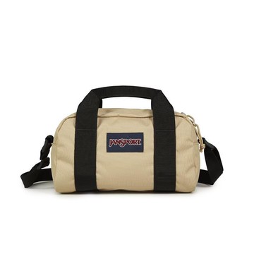 JANSPORT -WEEKENDER MINI DUFFEL 校園系列手提斜背兩用迷你包 -米灰石（JS0A85VG）