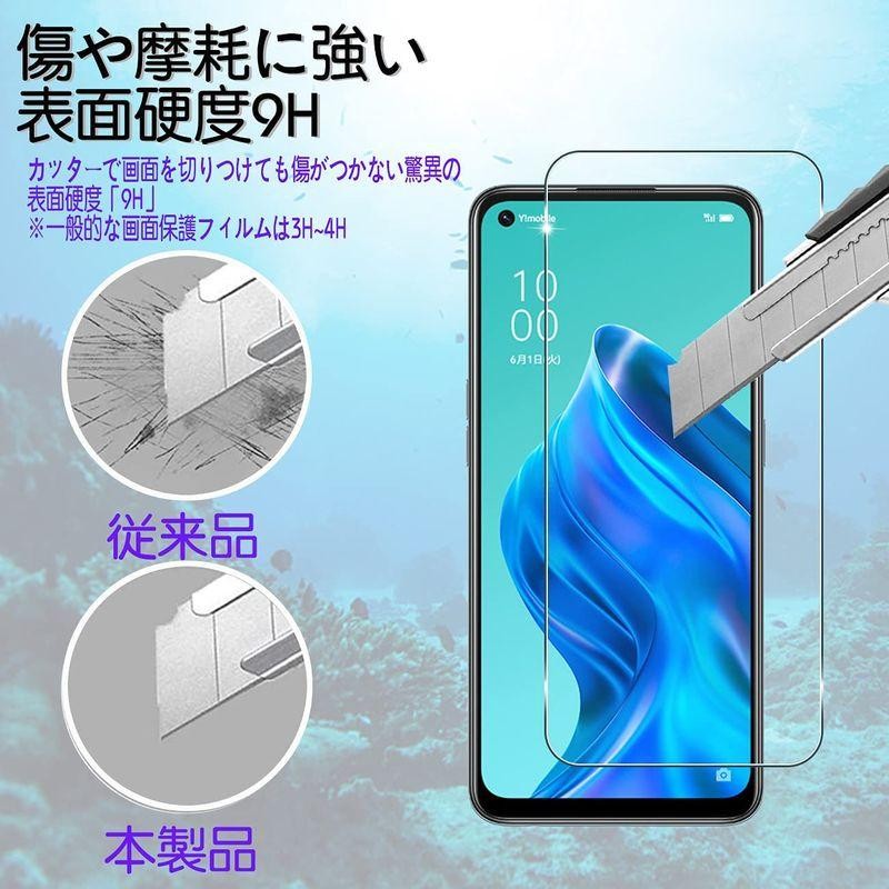 2枚セット}対応 OPPO Reno5 A フィルム OPPOReno5A 用の ガラス