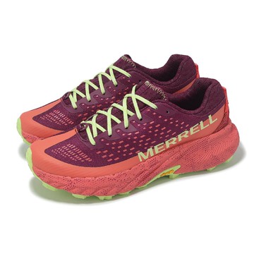 越野跑鞋 Agility Peak 5 女鞋 紅 綠 回彈 抓地 戶外 運動鞋 ML068668