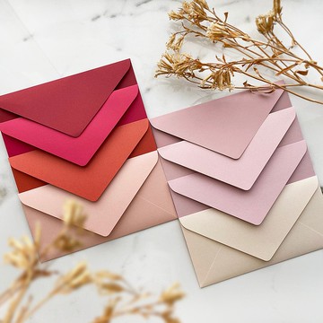 西12K【長型】美式信封 25入-暖色系