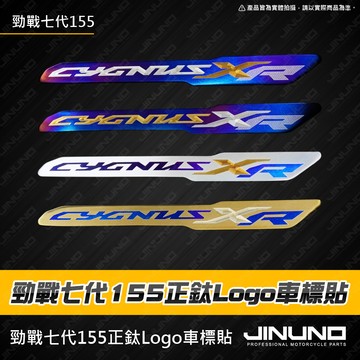 【工廠直營快速出貨】勁戰七代正鈦LOGO車標 反光貼 車標 鈦合金 車貼 金屬貼 七代戰 勁戰七代 XR 155