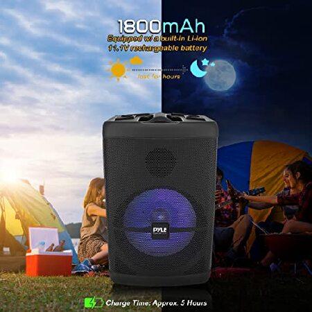 Pyle Portable Bluetooth PA Speaker 500W Rechargeable Outdoor BT Karao