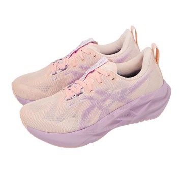 Asics 亞瑟士 慢跑鞋 Novablast 5 女鞋 粉紅 紫 輕量 回彈 厚底 1012B765702