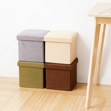 威瑪索 收納箱 折疊 收納椅凳 換季衣物收納箱 15L-(4色)