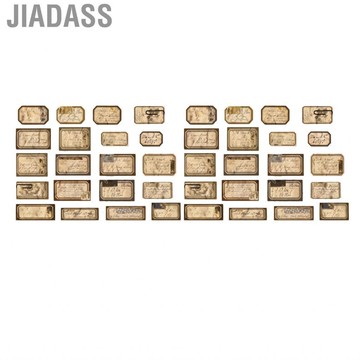 Jiadass 復古貼紙耐用複古 40 張適用於相冊