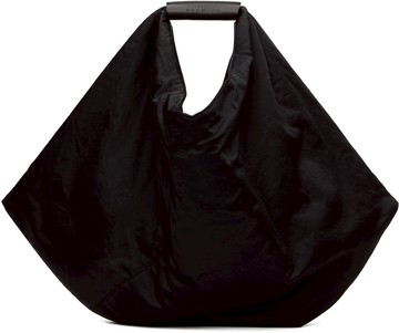 MM6 Maison Margiela 黑色 Triangle Draped 托特包
